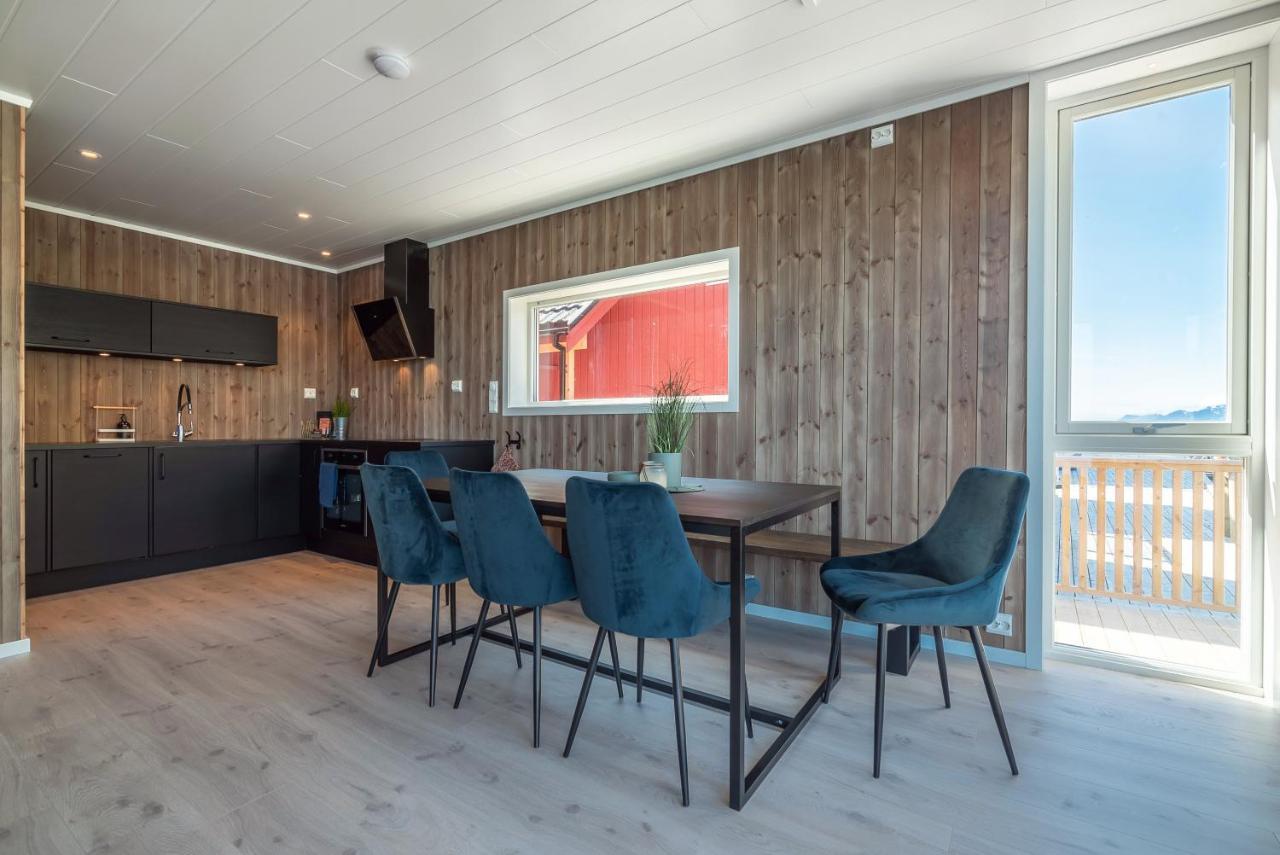 Seafront New Cabin In Lofoten 발스타드 외부 사진