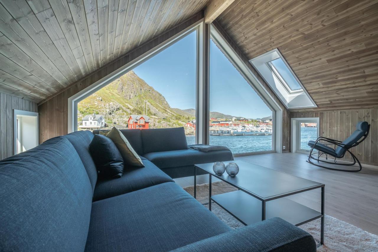 Seafront New Cabin In Lofoten 발스타드 외부 사진
