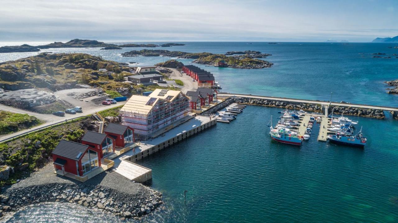 Seafront New Cabin In Lofoten 발스타드 외부 사진