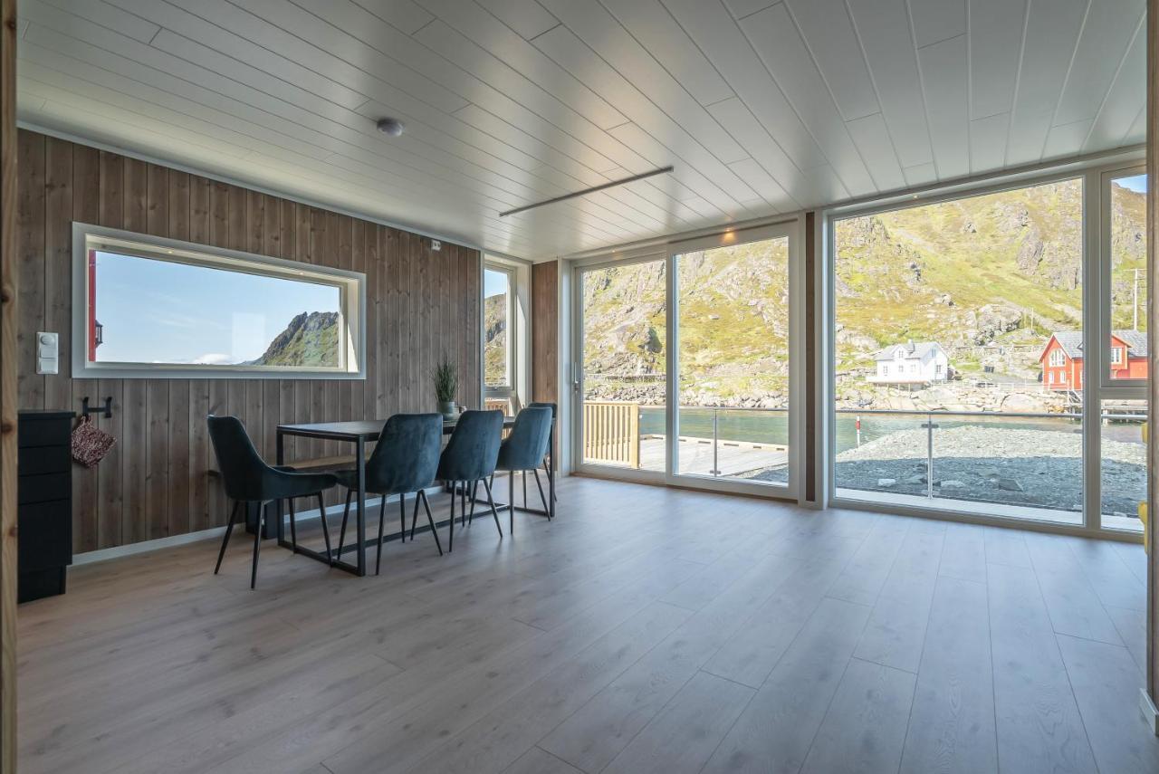 Seafront New Cabin In Lofoten 발스타드 외부 사진