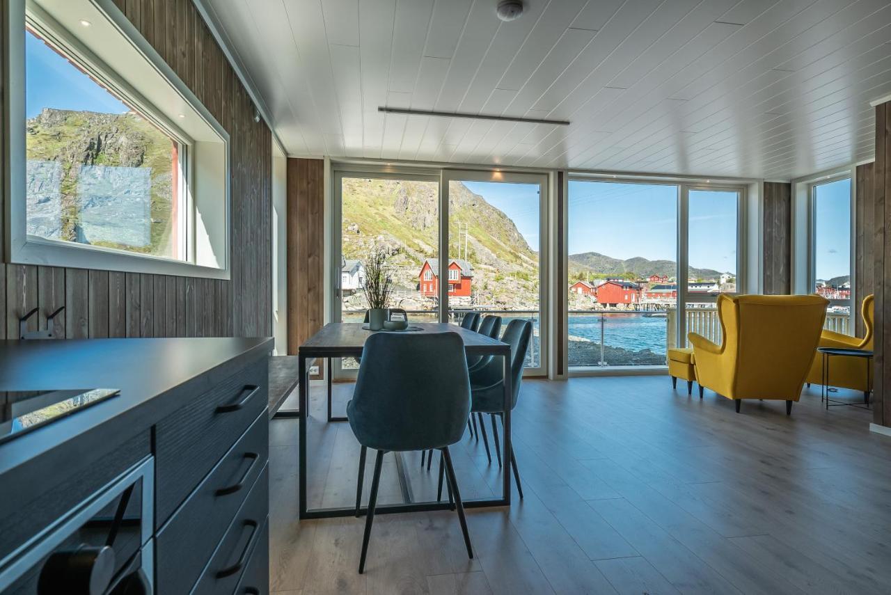 Seafront New Cabin In Lofoten 발스타드 외부 사진