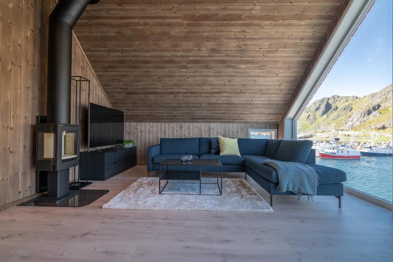 Seafront New Cabin In Lofoten 발스타드 외부 사진