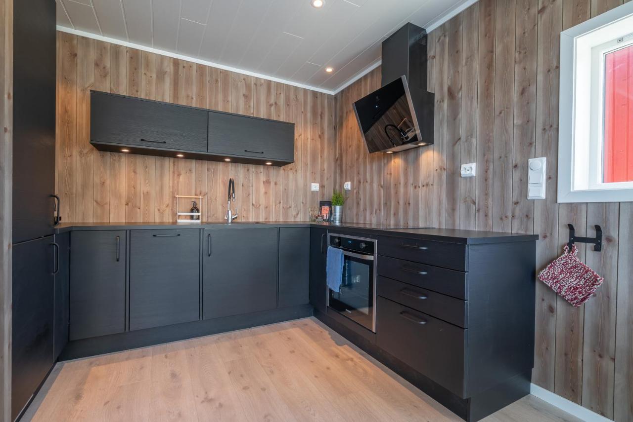 Seafront New Cabin In Lofoten 발스타드 외부 사진