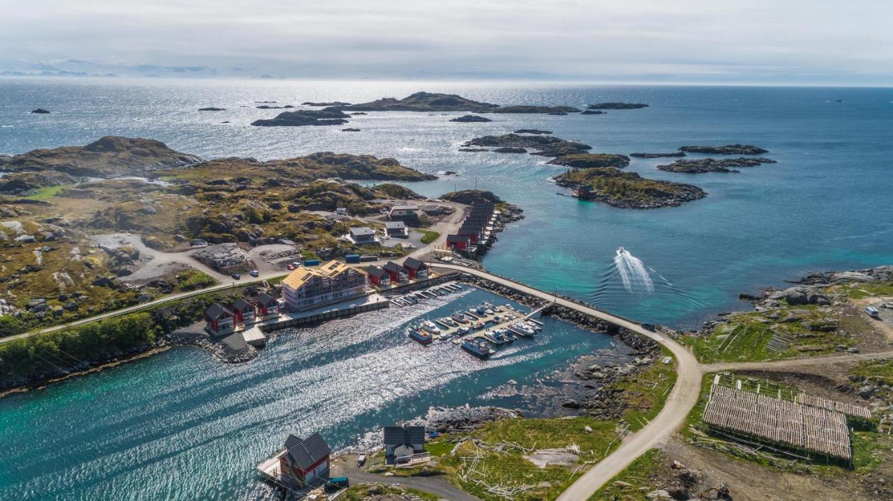 Seafront New Cabin In Lofoten 발스타드 외부 사진