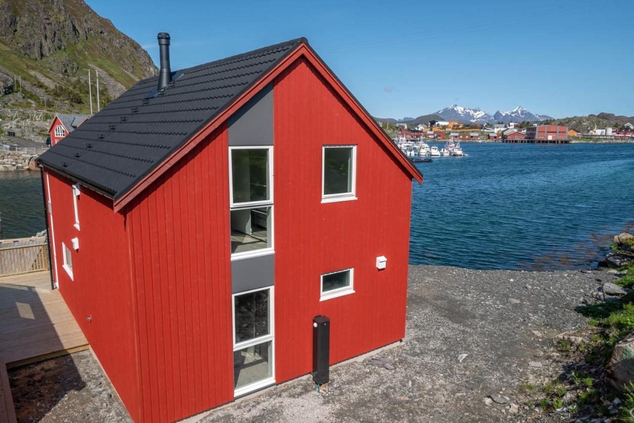 Seafront New Cabin In Lofoten 발스타드 외부 사진