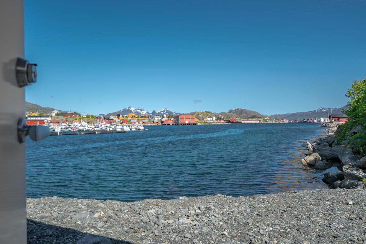 Seafront New Cabin In Lofoten 발스타드 외부 사진